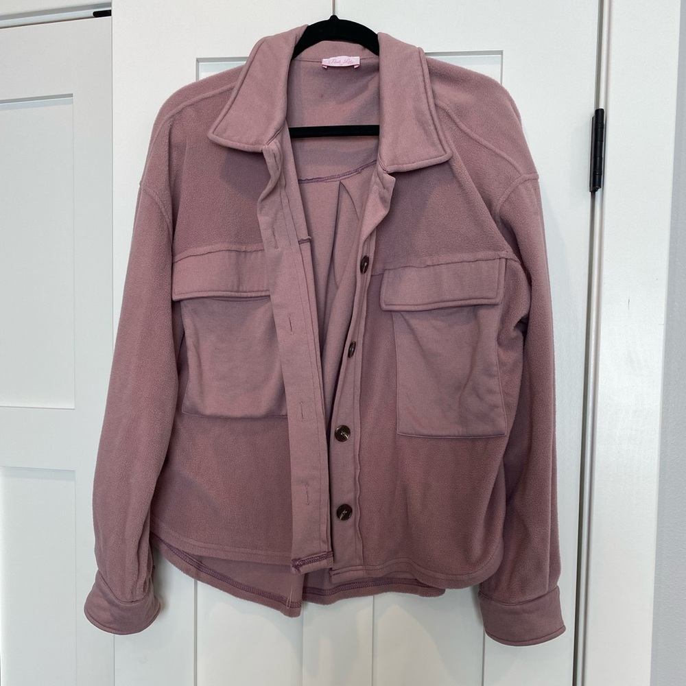 Pink Lily Shacket